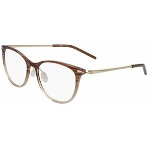 NEW AIRLOCK AL-3004 216 Brown Gradient Eyeglasses 53/16/140
